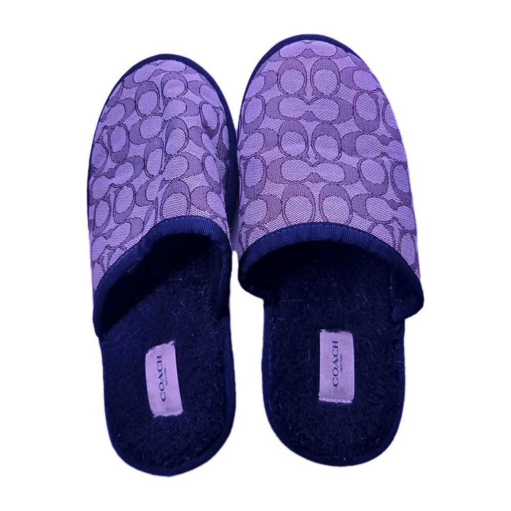 Coach Logo Limited Edition Slippers - Men's Size 9.5